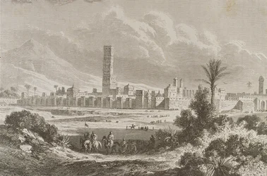 Marrakesh in the 1860s
